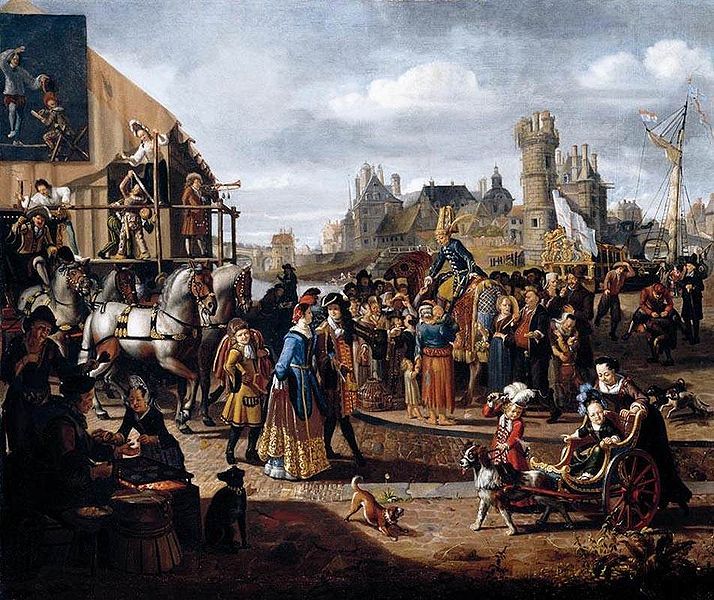 Matthys Naiveu Carnival Scene